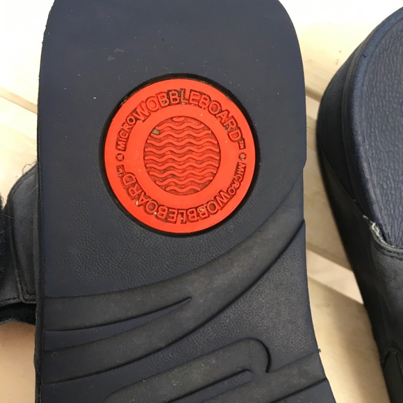 2 Pairs of FIT Flops Navy Black Exercise Sandals 8 - Picture 6 of 12